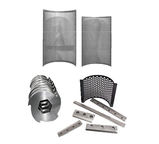 cuchillas cribas y discos de corte