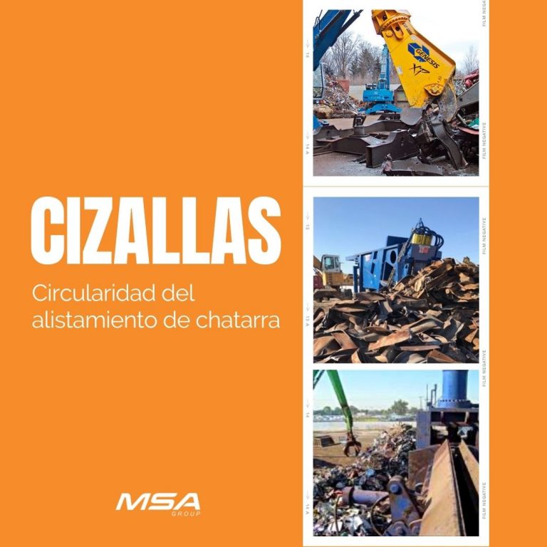 Cizallas para chatarra y demolición