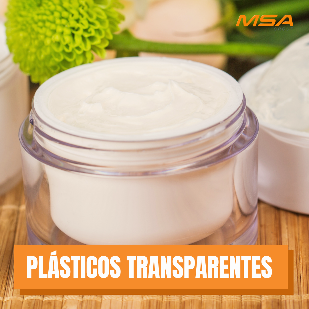 Plásticos de alta transparencia. PETG